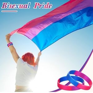 Bisexual Pride Bracelet - 2 pack LGBTQ+Show your support for the LGBTQ+ commun